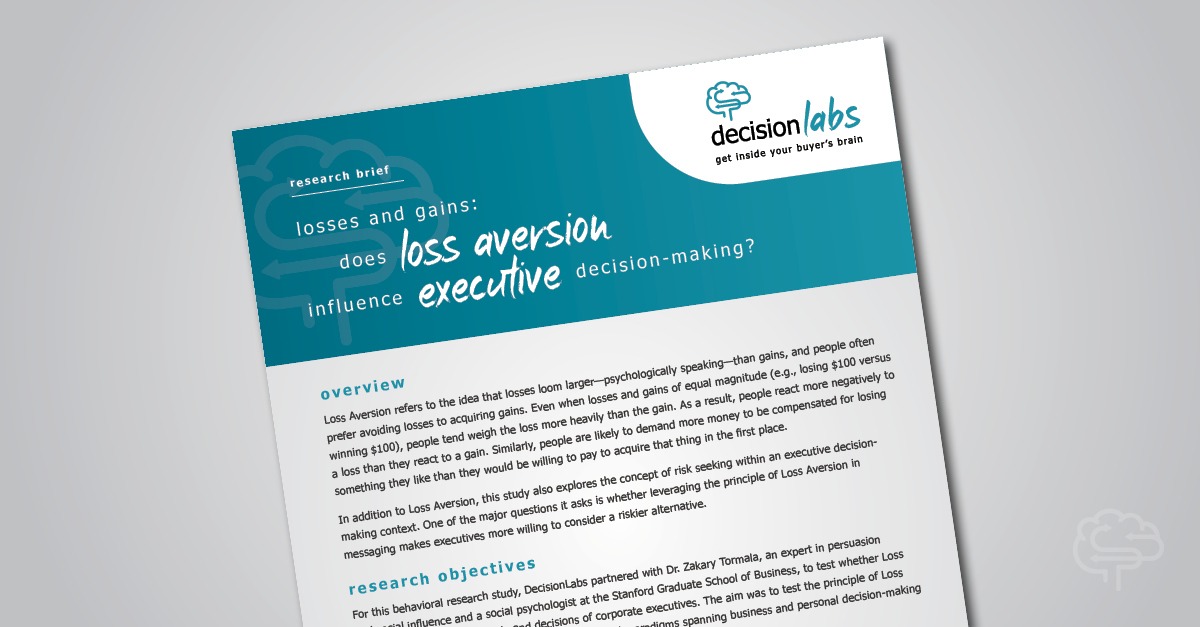 Research Brief: Do Emotions Influence Executive Decision-Making?